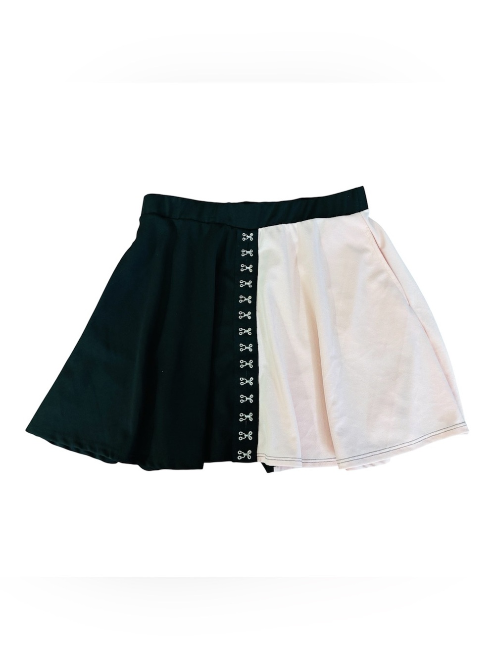 Black & Pink Mini Skirt